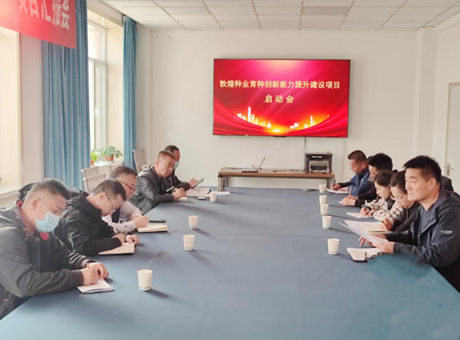 三抓三促進(jìn)行時(shí) | 加速新品種研發(fā) 凸顯核心競(jìng)爭力 為種業(yè)振興插上科技創(chuàng)新的翅膀 —— 敦煌種業(yè)研究院“三抓三促”行動(dòng)紀(jì)實(shí)